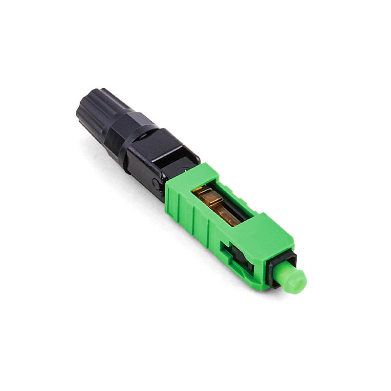 Conector rápido de fibra óptica horizontal GSG-01W-60mm-APC