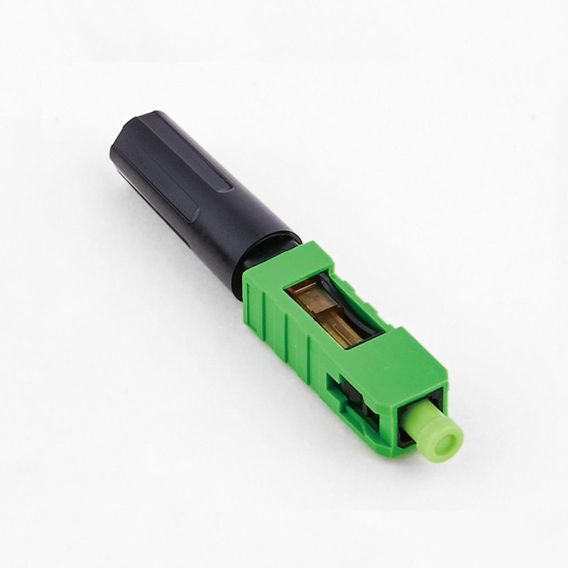 Conector rápido de fibra óptica horizontal GSG-02W-53mm-APC