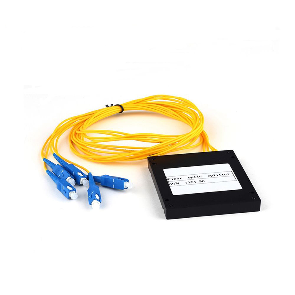 Divisor PLC de fibra óptica GSG-1x4-SC UPC