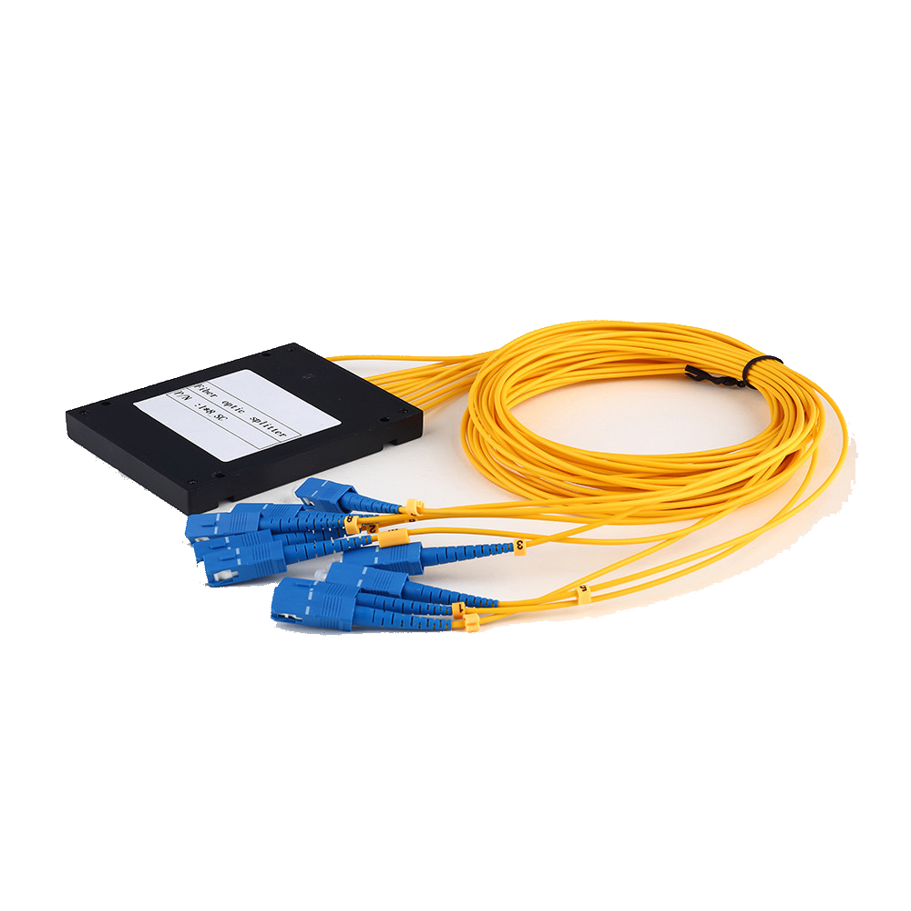 Divisor PLC de fibra óptica GSG-1x8-SC UPC