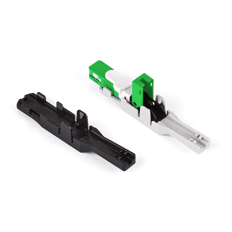 Conector rápido de fibra óptica GSG-09E-52mm-APC
